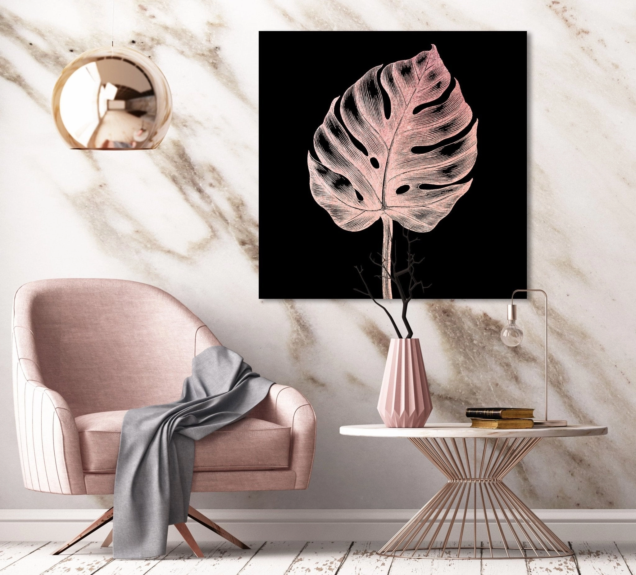 Monstera No. 1 Ros on Acrylic