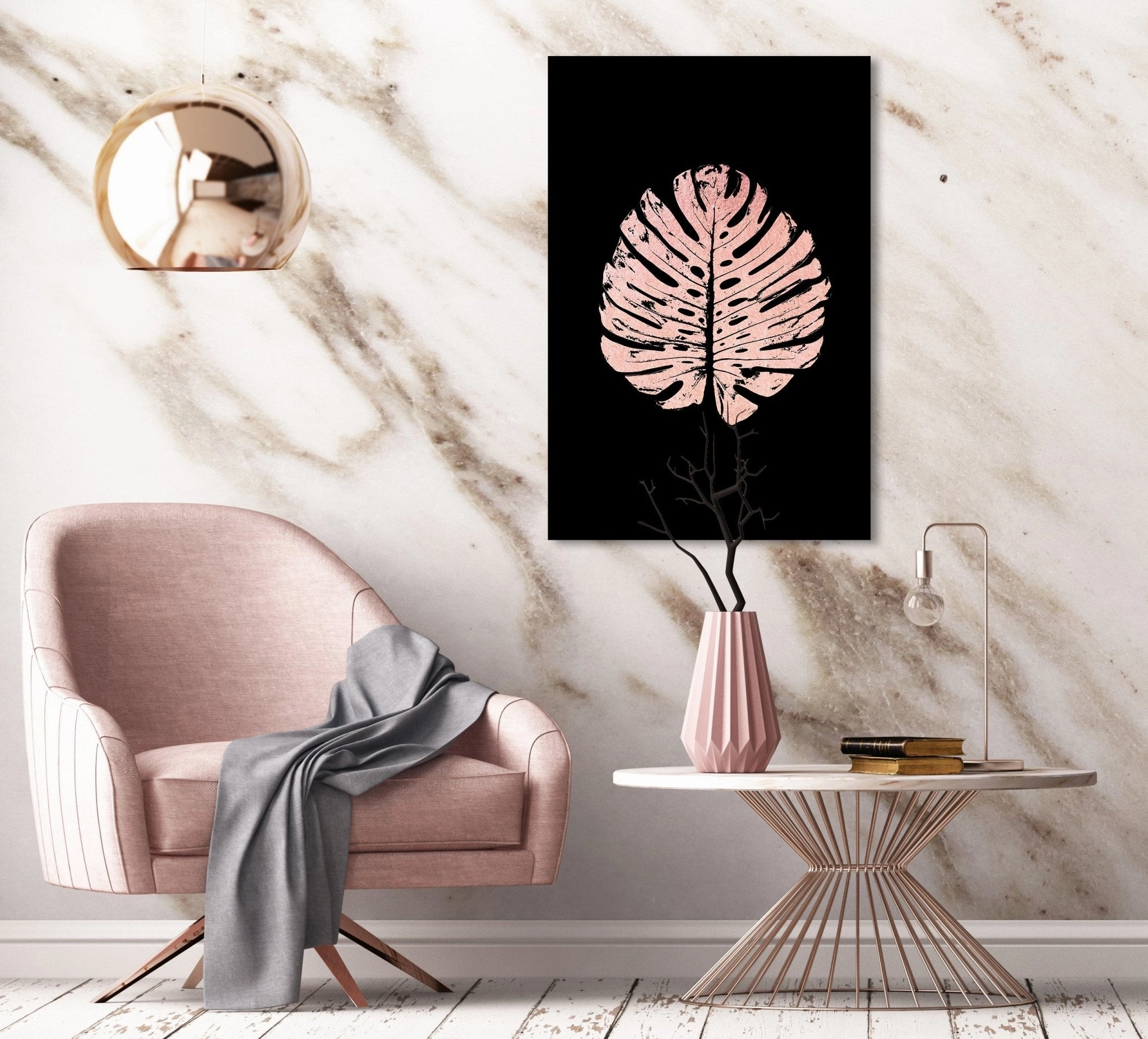 Monstera No. 2 Ros on Acrylic