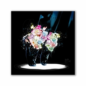 Moonwalk by Patrice Murciano framed mural artwork