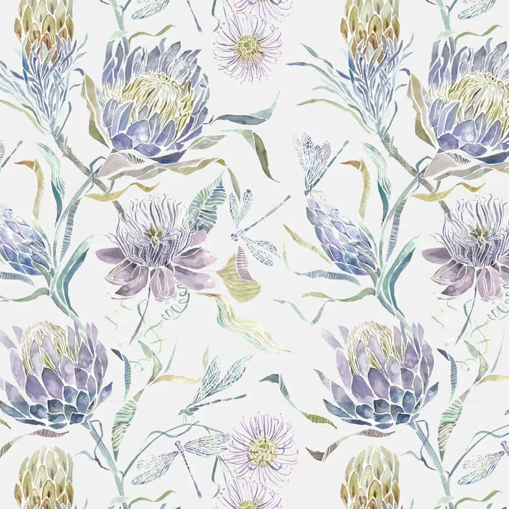 Moorehaven Printed Made to Measure Curtains Skylark