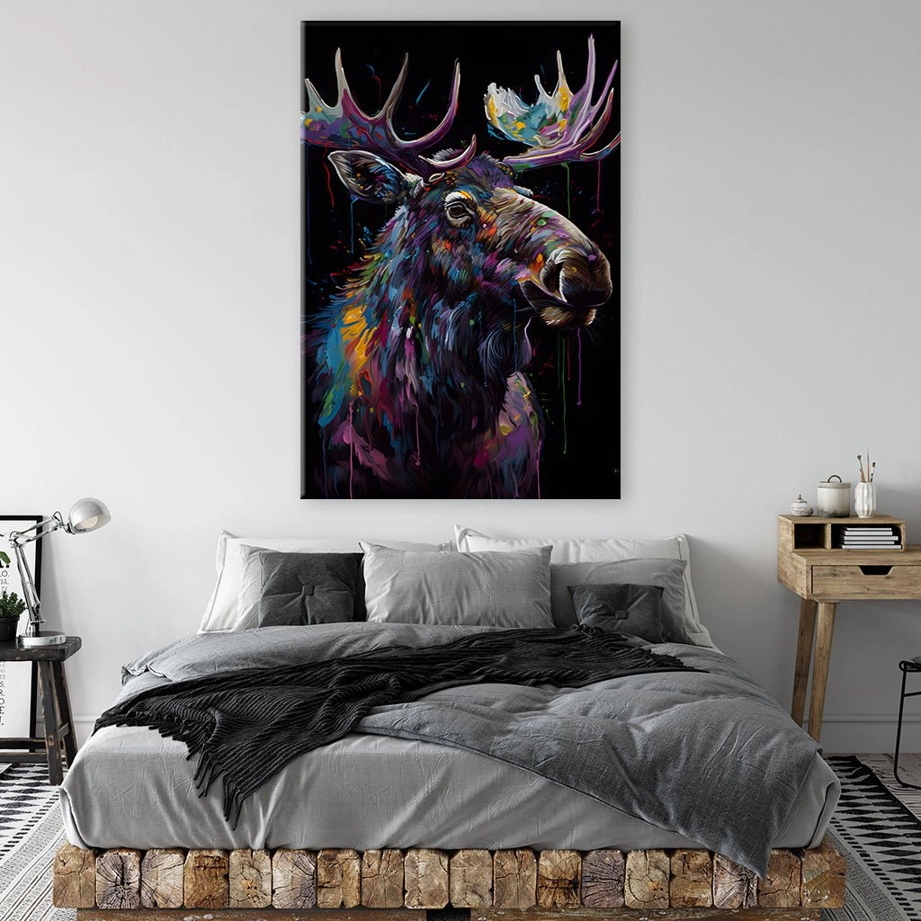 Moose Art by Juliano de Araujo