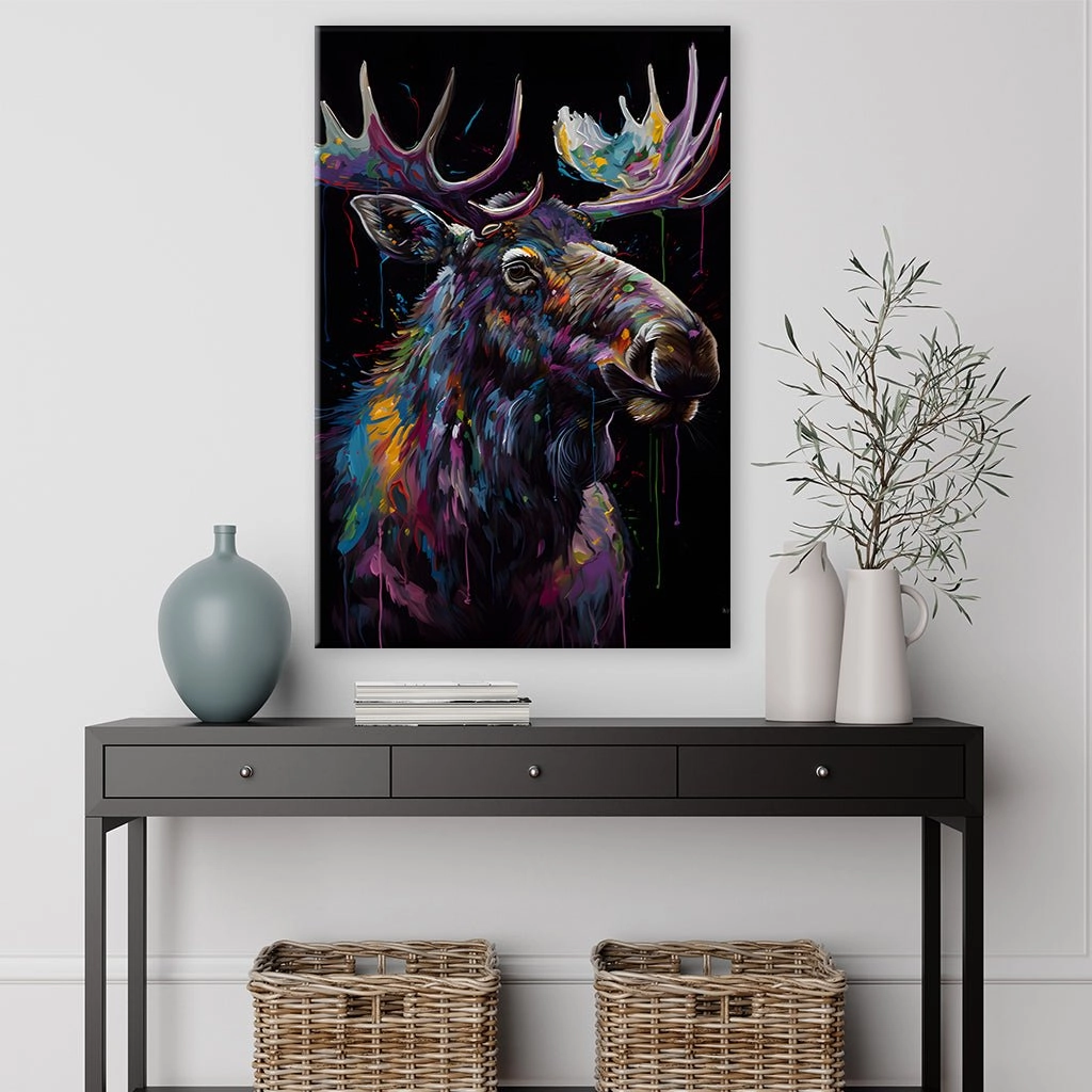 Moose Art by Juliano de Araujo