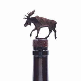 Moose Bottle Stopper minimalist art object  