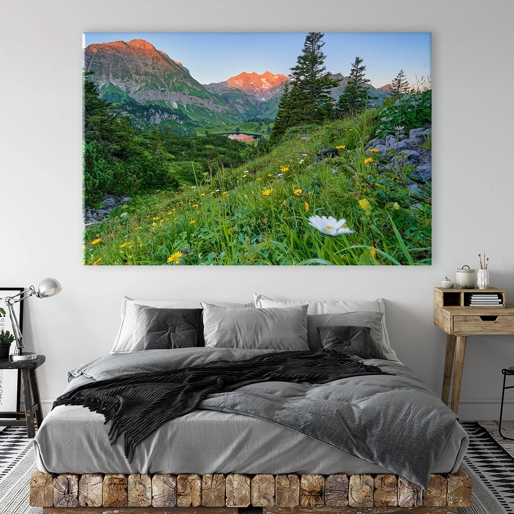 Mountain Meadow in Austria by Nenad Jovic