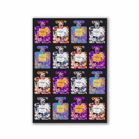 Multiple Fragrance by RS Artist framed mural artwork