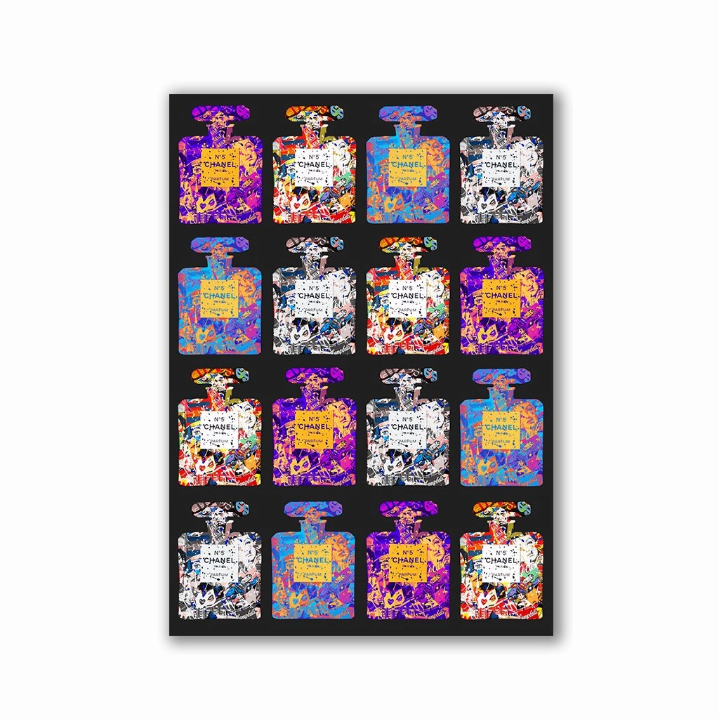 Multiple Fragrance by RS Artist framed mural artwork
