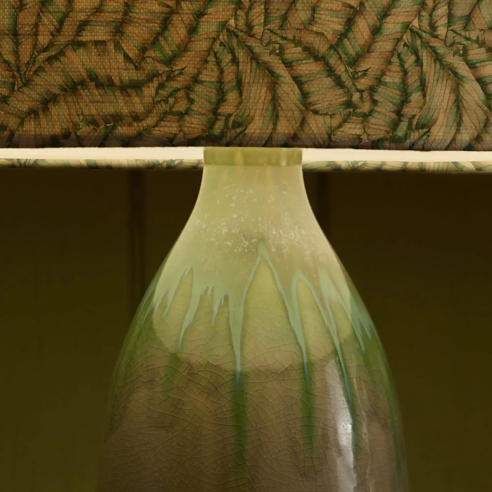 Musa Eva & Narvi Complete Table Lamp Jade/Kiwi