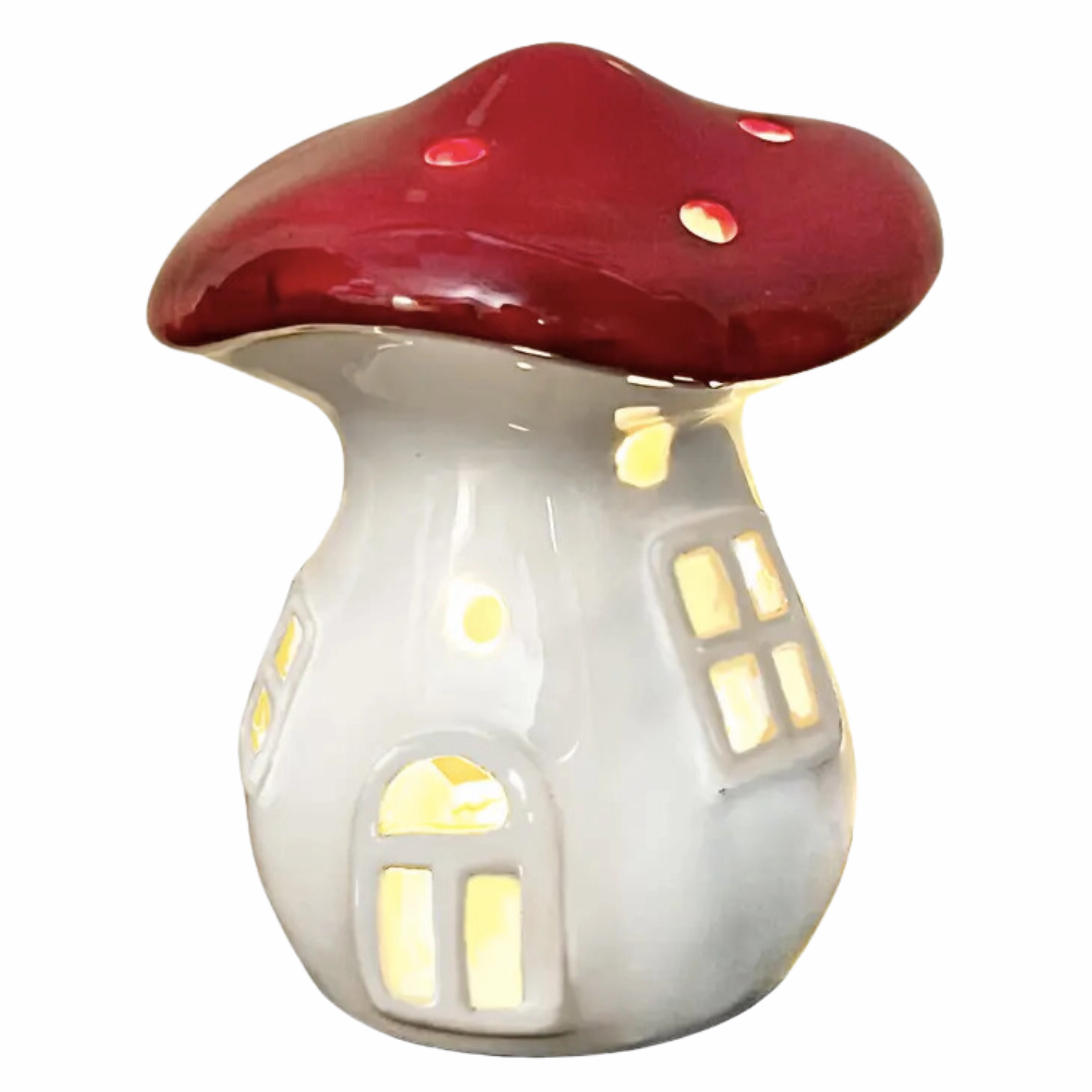Mushroom Luminary minimalist art object  