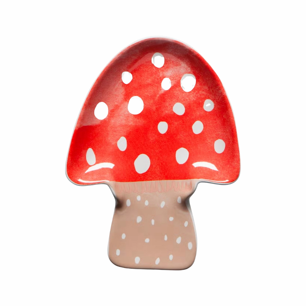 Mushroom Shaped Spoon Rest minimalist art object  