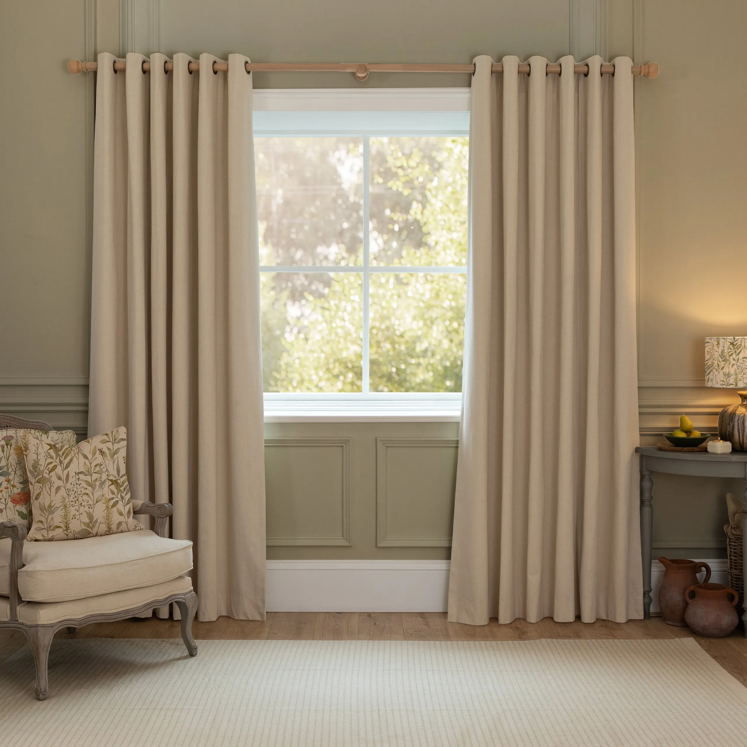 Mussel Shells Printed Made to Measure Curtains Kelpie