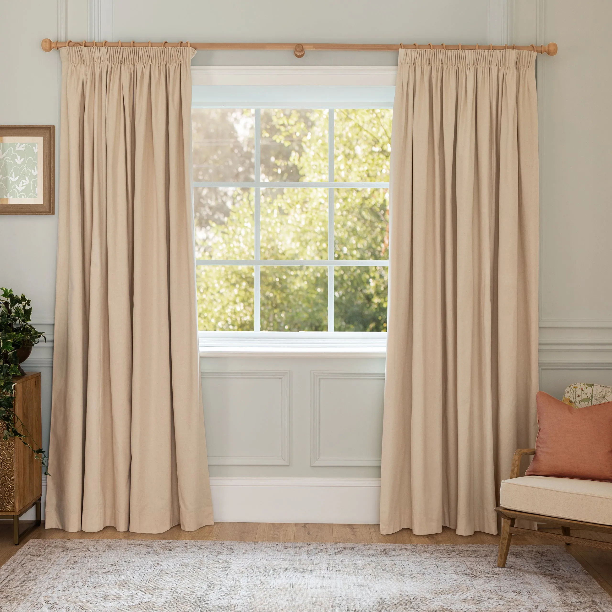 Mussel Shells Printed Made to Measure Curtains Kelpie