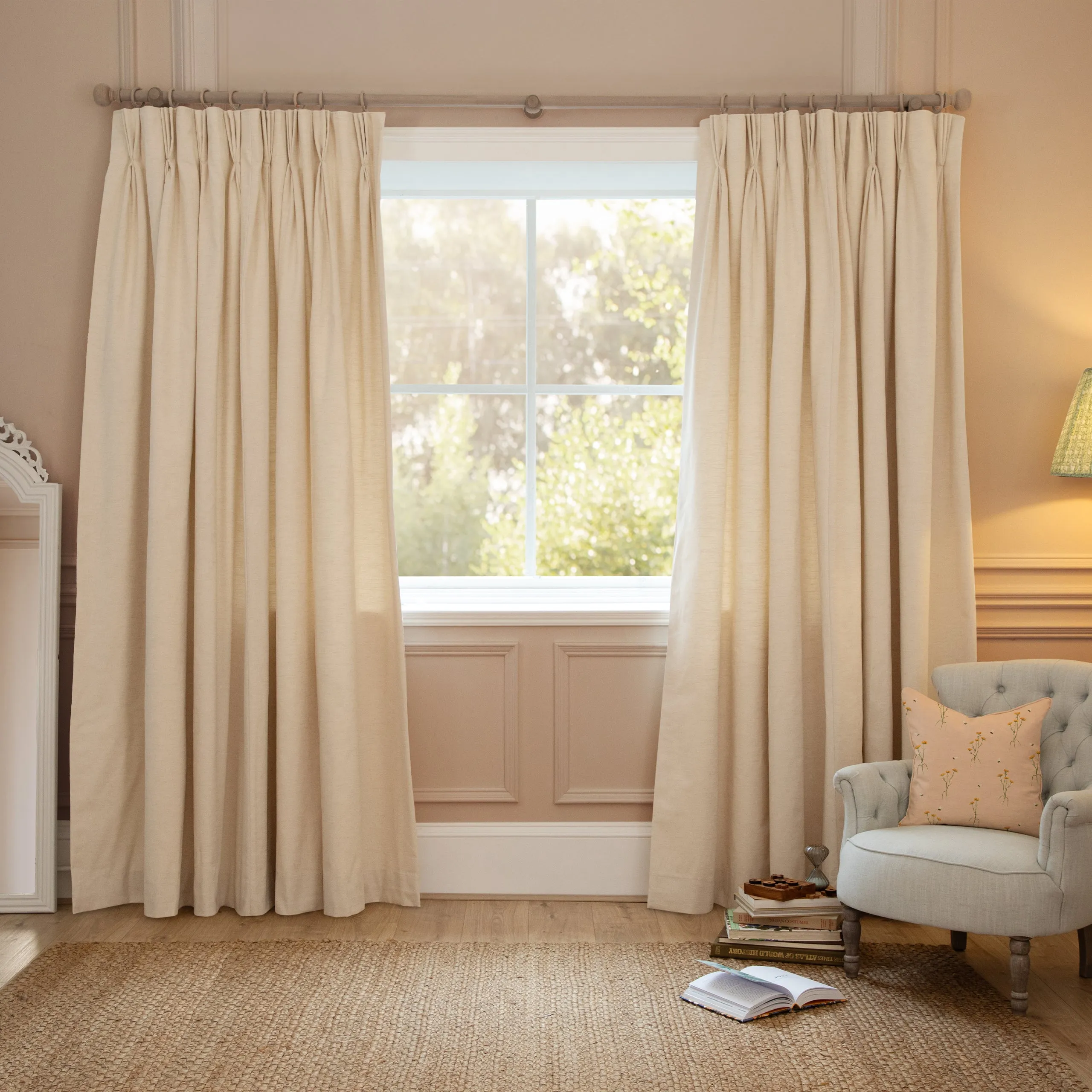 Mussel Shells Printed Made to Measure Curtains Kelpie