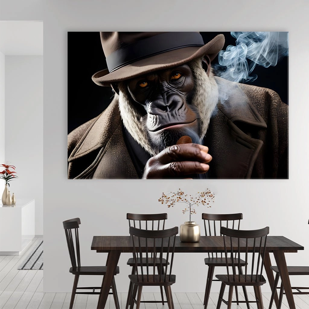 Mysterious Gorilla by Adrian Vieriu 