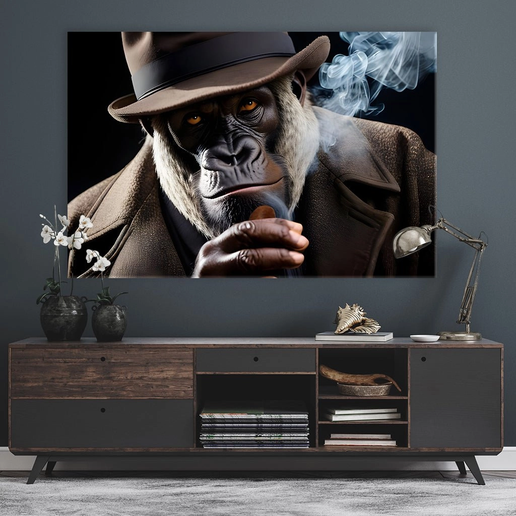 Mysterious Gorilla by Adrian Vieriu 