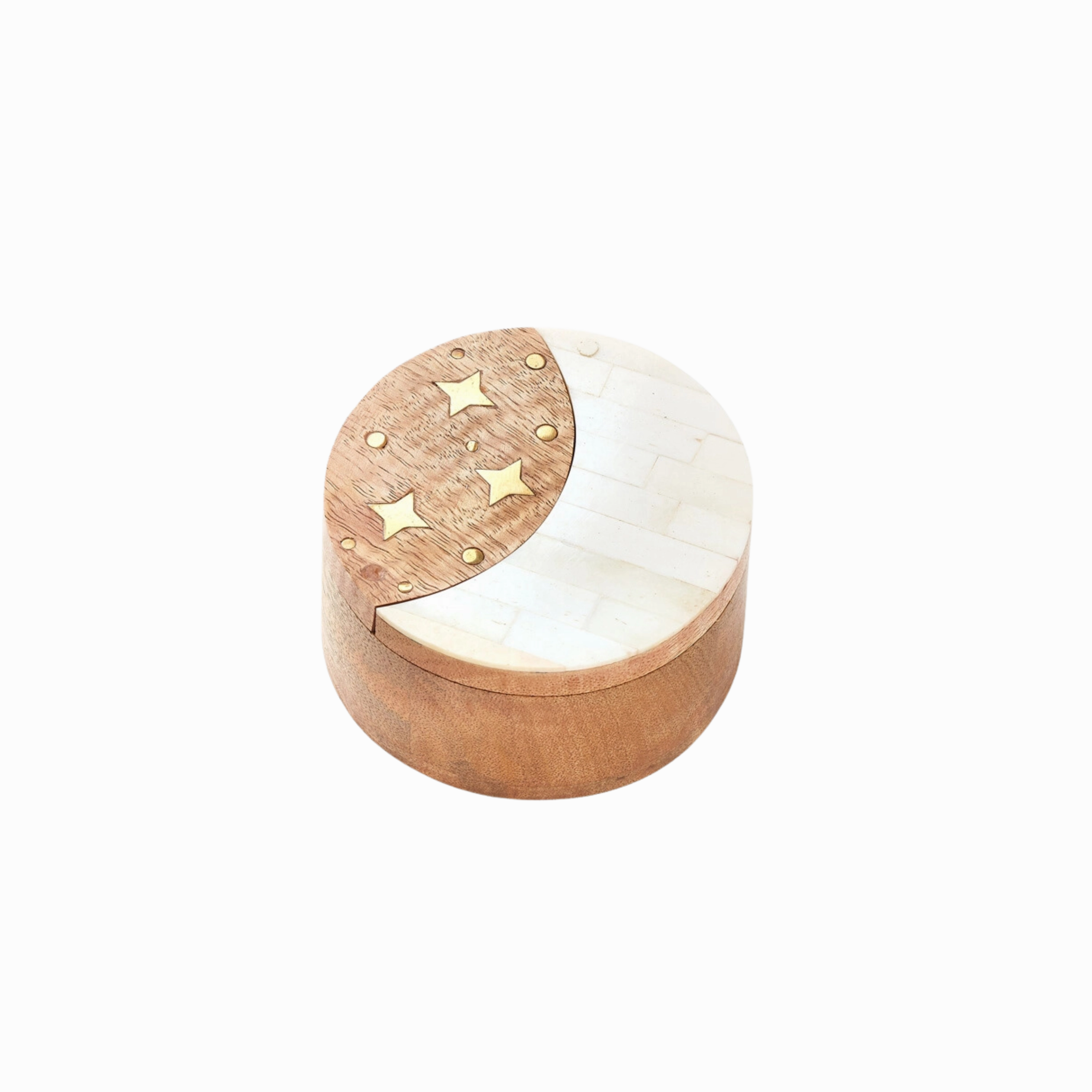 Nakshatra Moon Stars Pivot Box minimalist art object  
