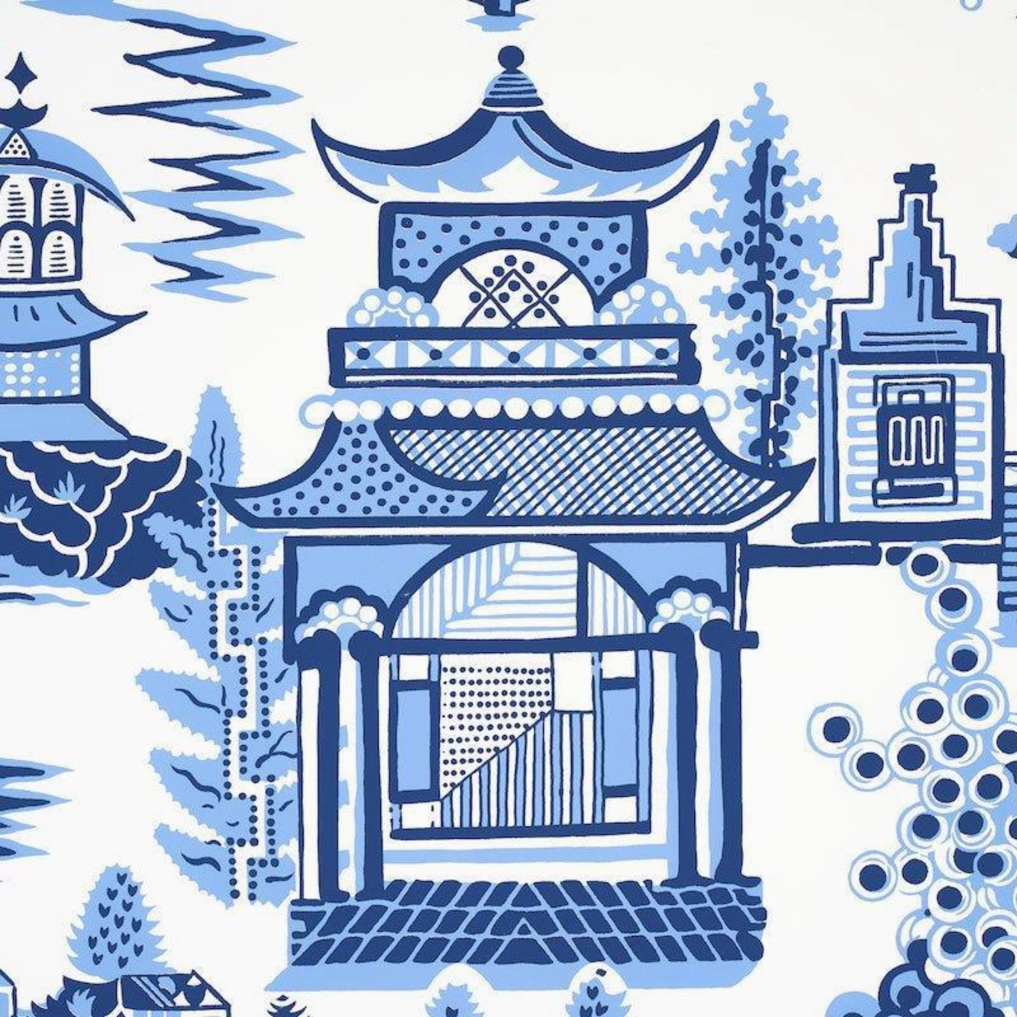 Nanjing Wallpaper in Porcelain