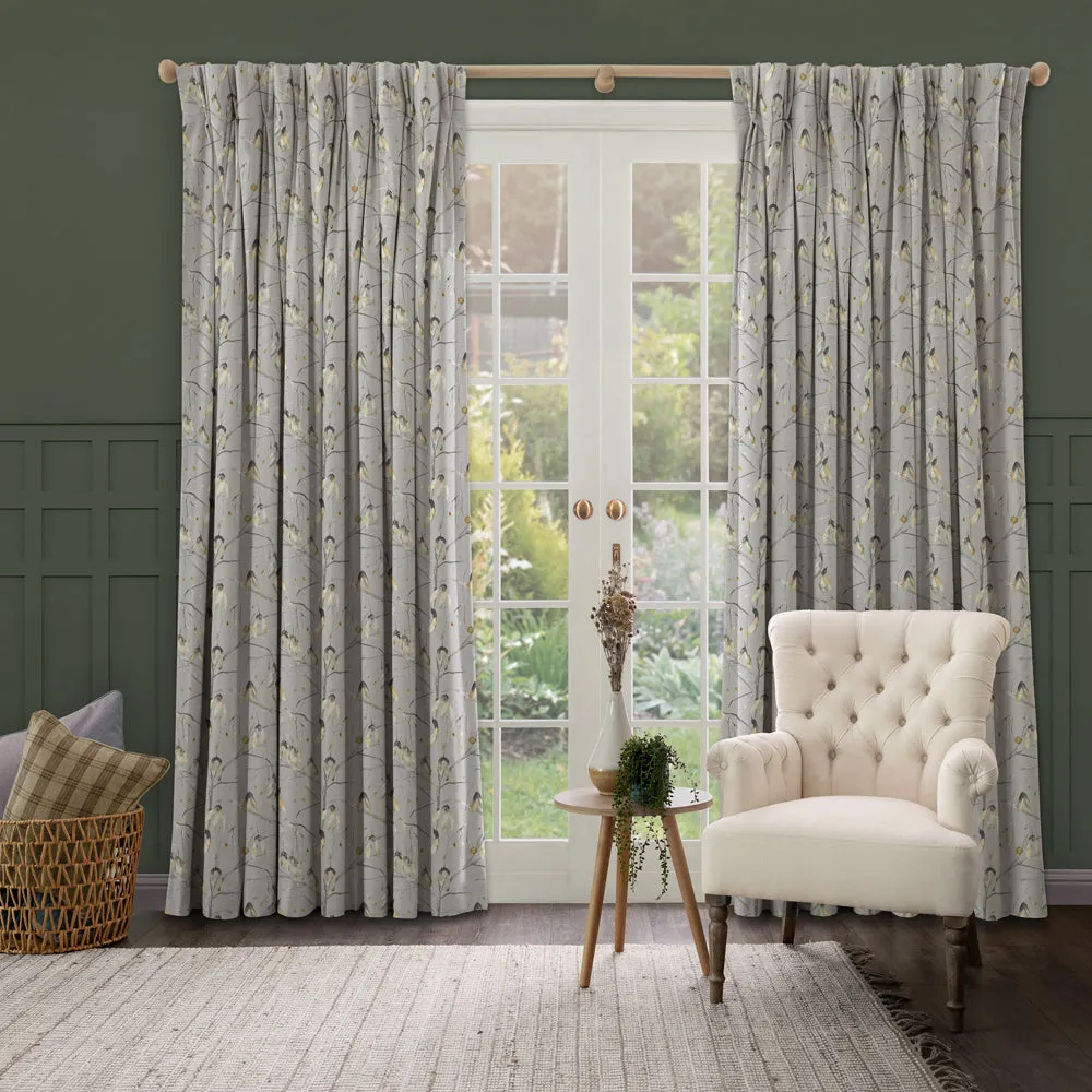 Nara Printed Made to Measure Curtains Emerald