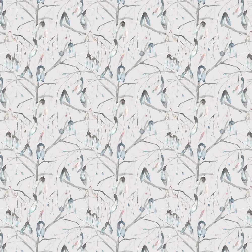 Nara Printed Made to Measure Roman Blinds Cobalt