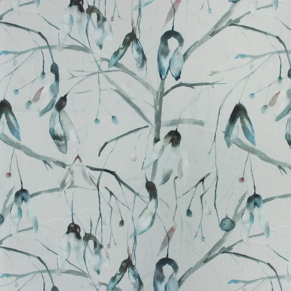 Nara Printed Made to Measure Roman Blinds Cobalt