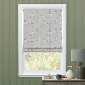Nara Printed Made to Measure Roman Blinds Emerald chic floor carpet  