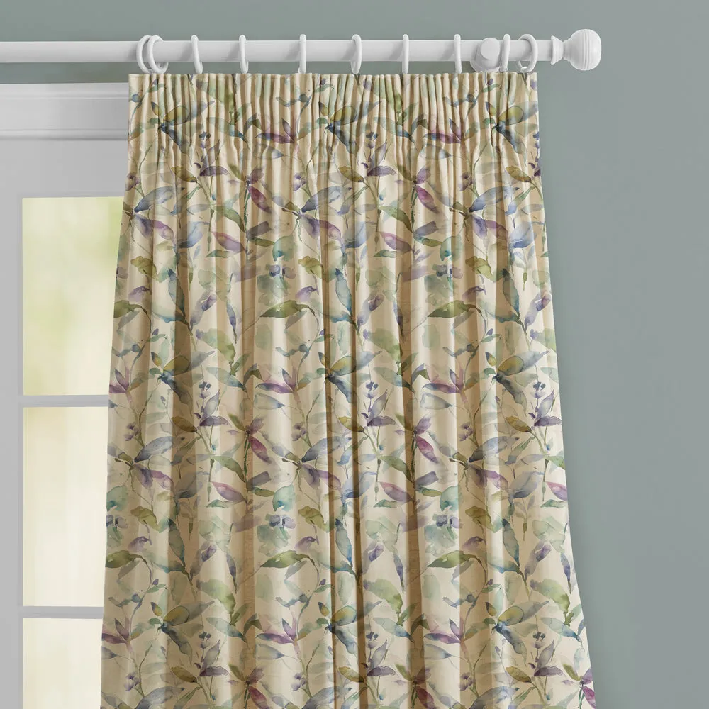 Naura Printed Made to Measure Curtains Pacific Natural