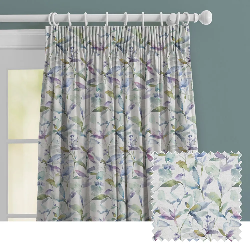 Naura Printed Made to Measure Curtains Pacific chic floor carpet  