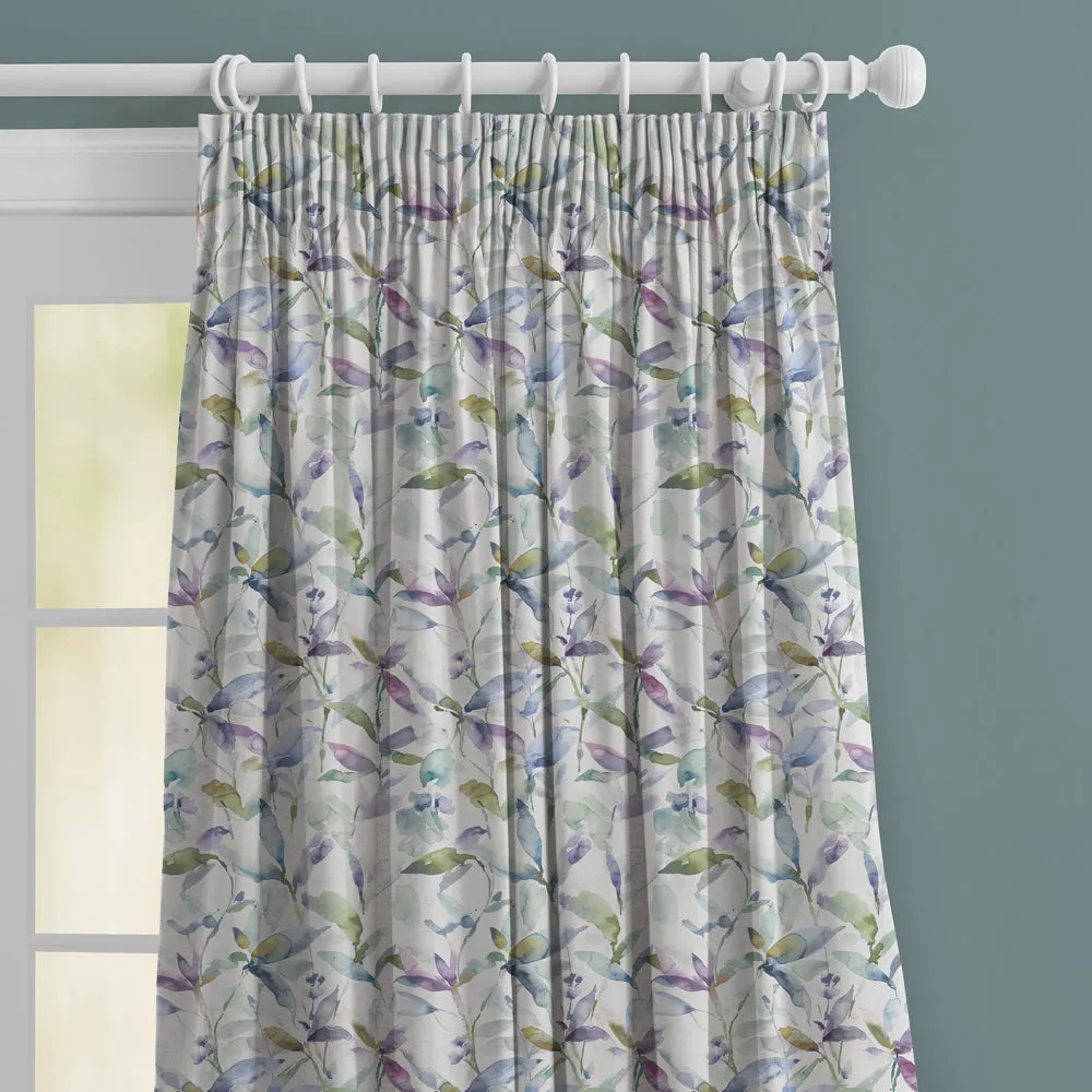 Naura Printed Made to Measure Curtains Pacific