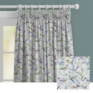 Naura Printed Made to Measure Curtains Pacific chic floor carpet  