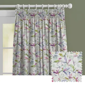 Naura Printed Made to Measure Curtains Summer chic floor carpet  