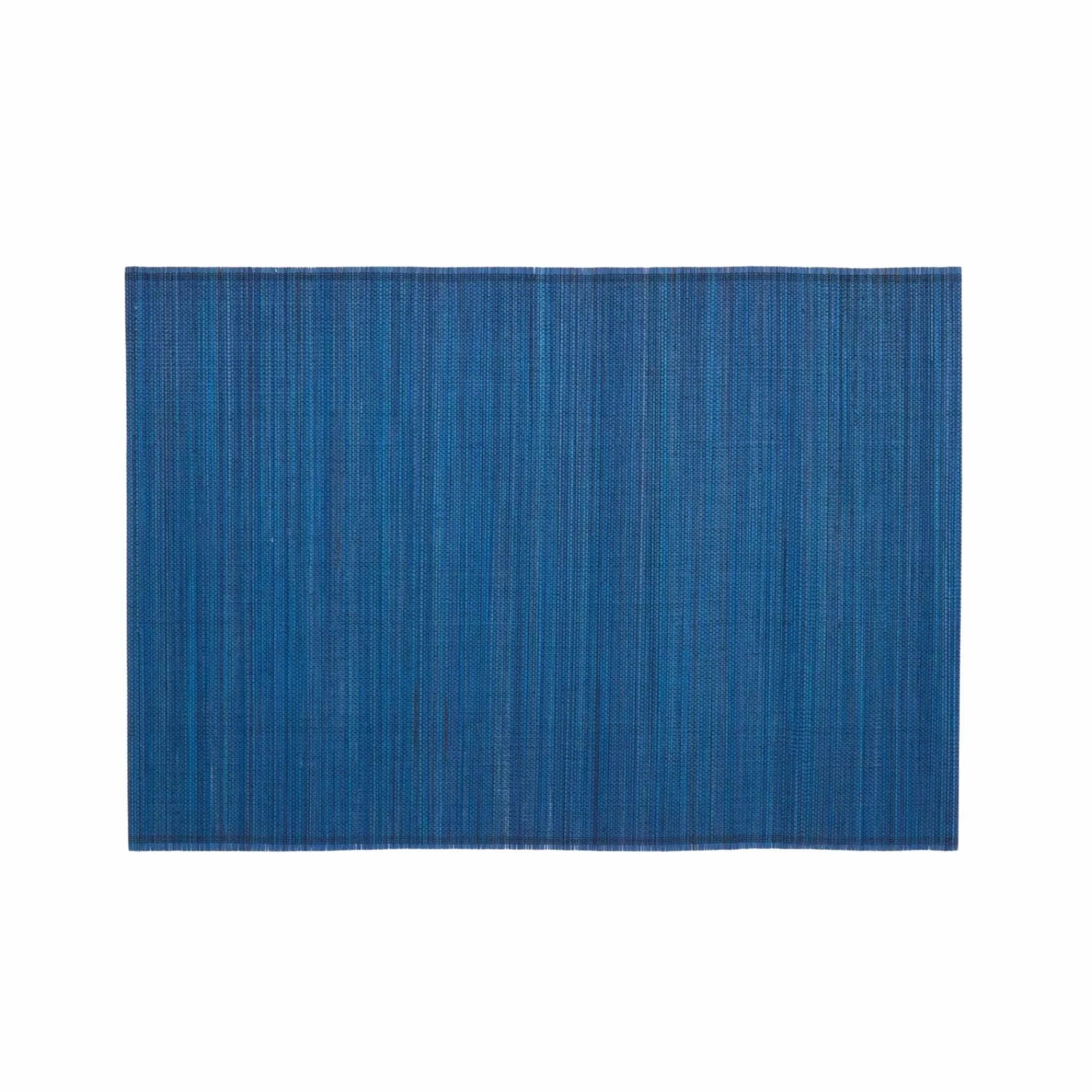 Navy Blue Hand Woven Bamboo Placemats mini desktop sculpture