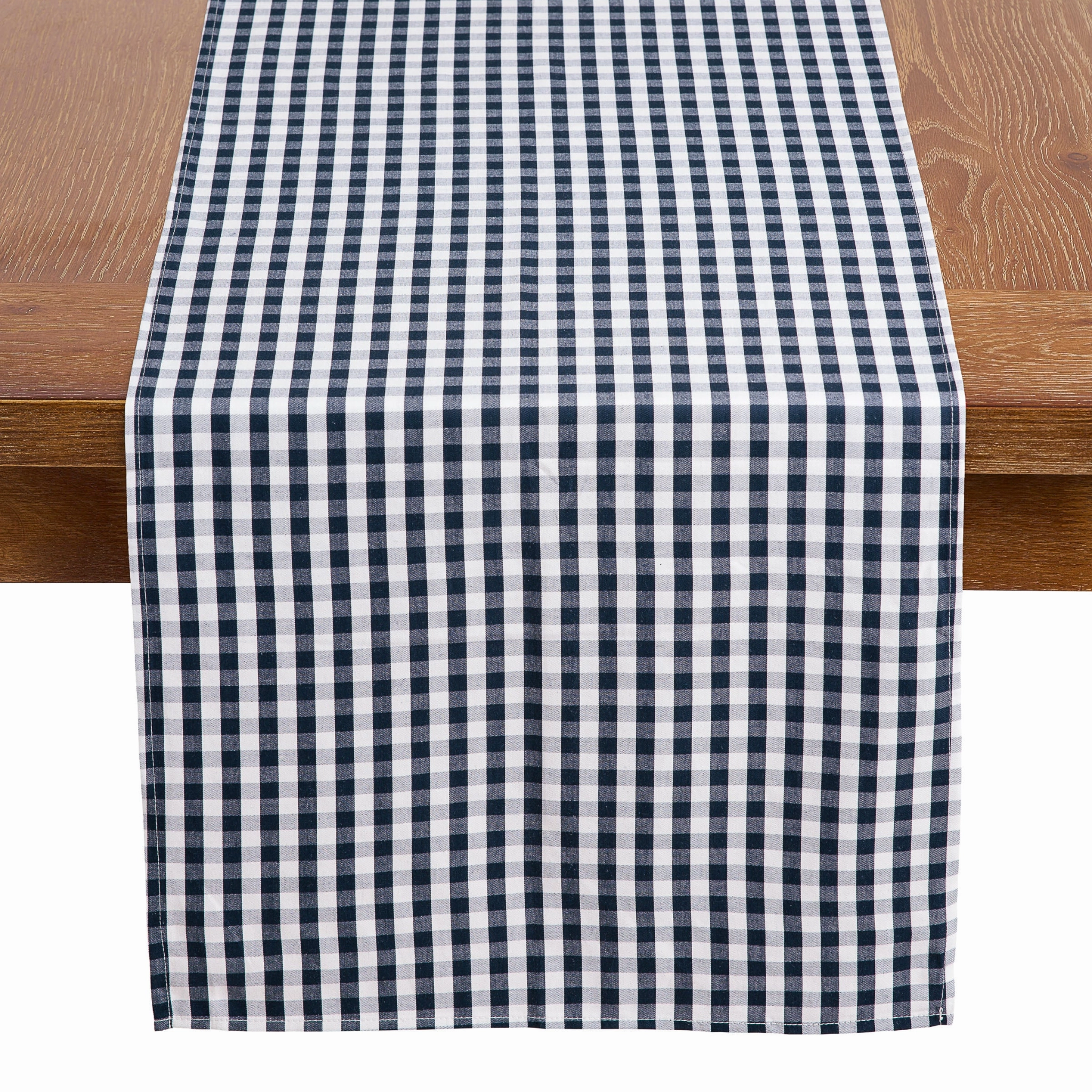 Navy Gingham Table Linen