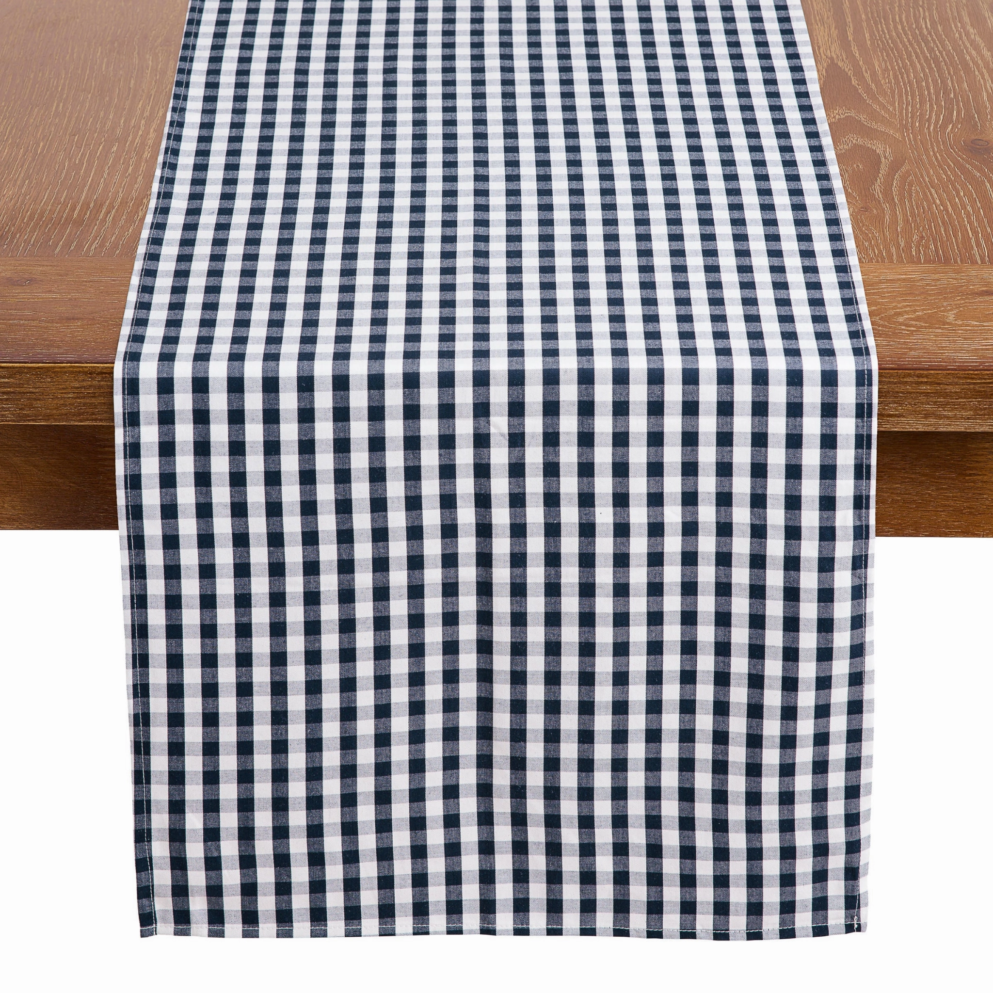 Navy Gingham Table Linen