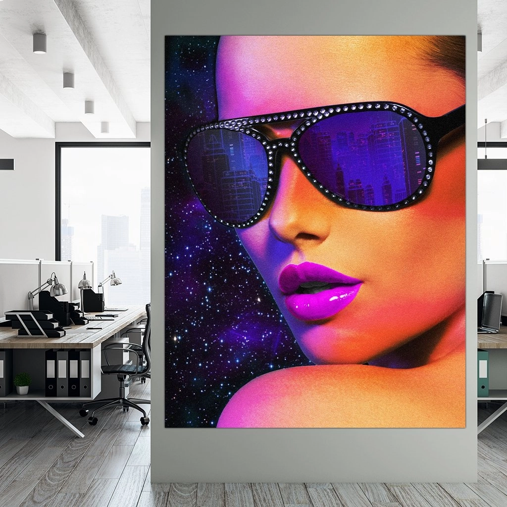 Neon Dreams Print by David Drake 