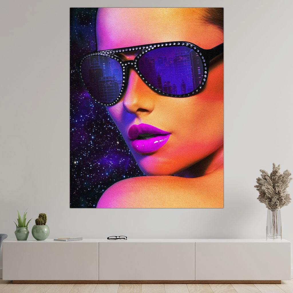 Neon Dreams Print by David Drake 