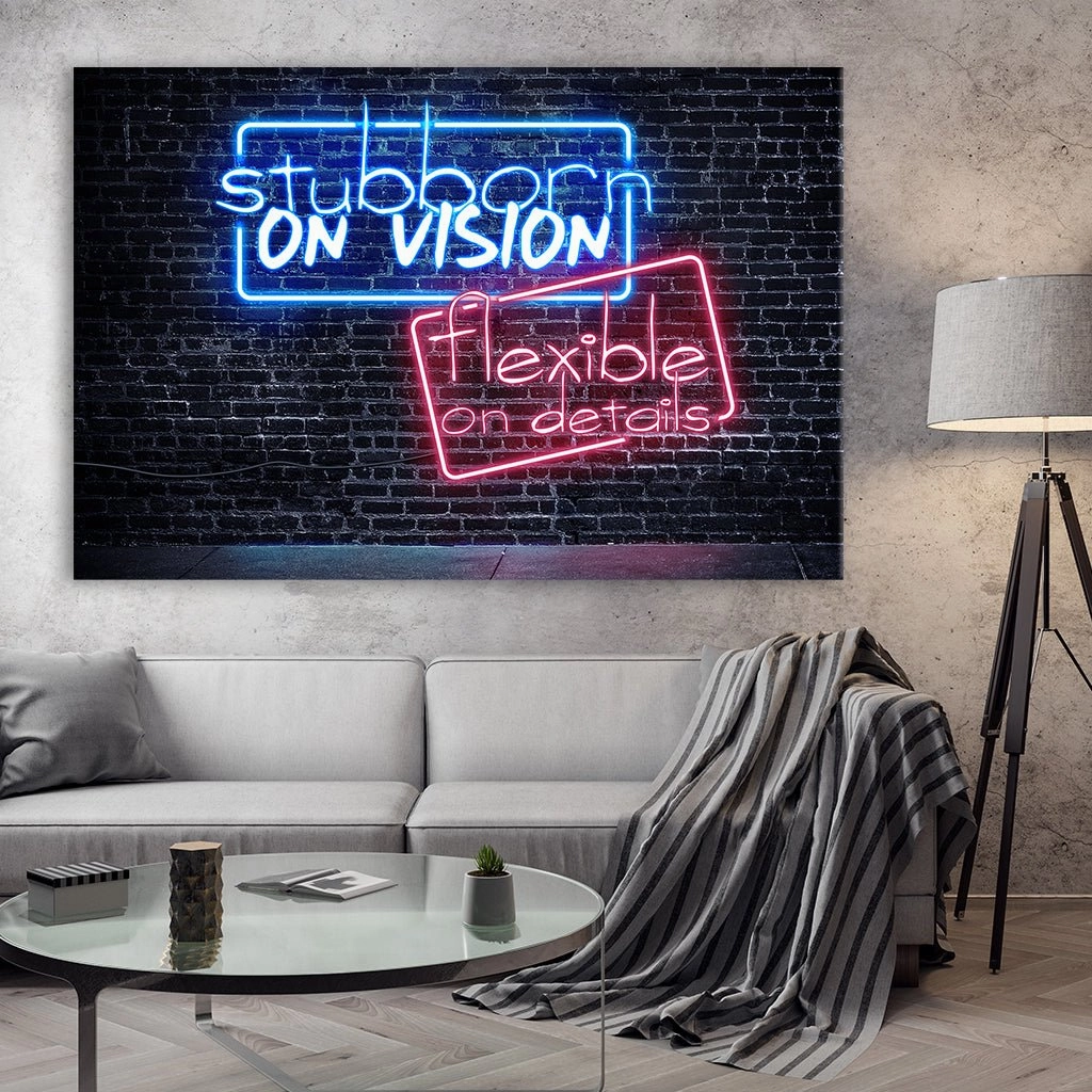 Neon Sign - Stubborn by Himmelmiez 