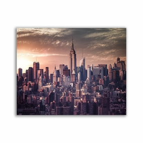 New York City framed mural artwork