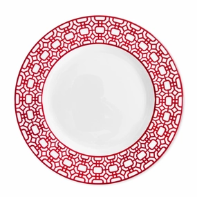Newport Garden Gate Crimson Dinner Plate mini desktop sculpture