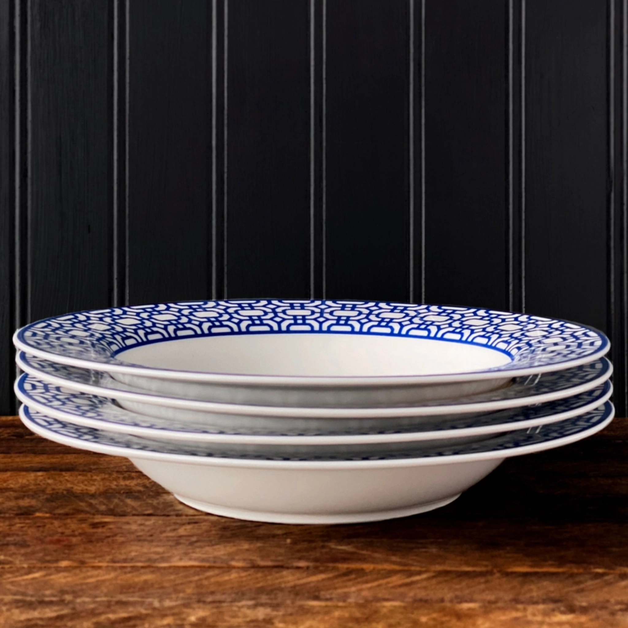 Newport Garden Gate Rimmed Soup Bowl