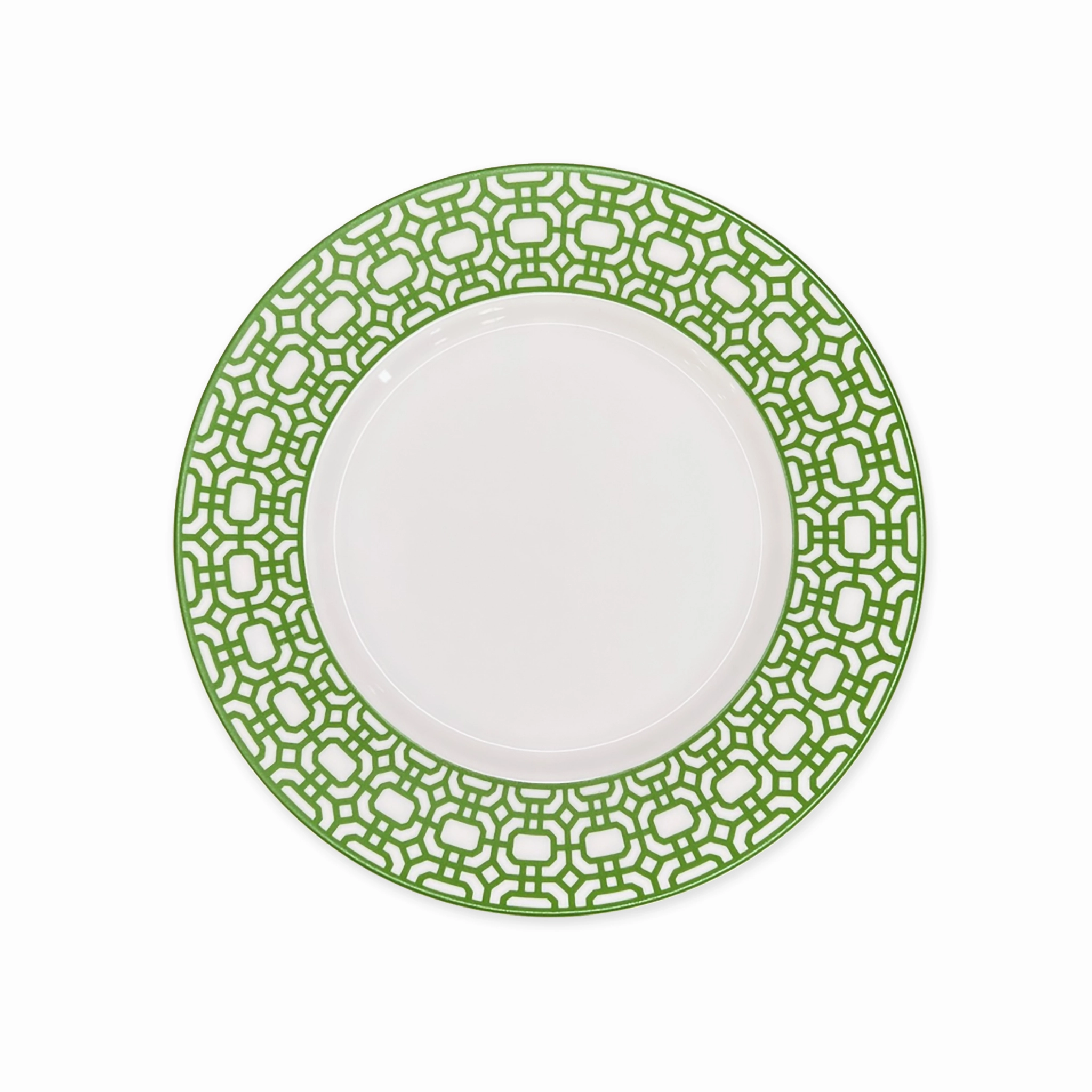 Newport Garden Gate Salad Plate Green mini desktop sculpture