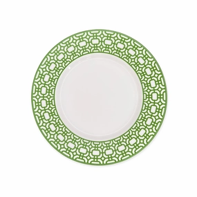 Newport Garden Gate Salad Plate Green mini desktop sculpture