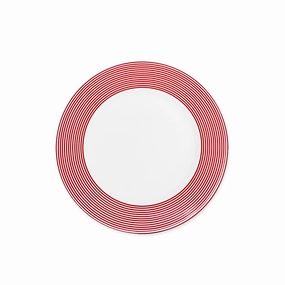 Newport Stripe Crimson Salad Plate cute desktop display