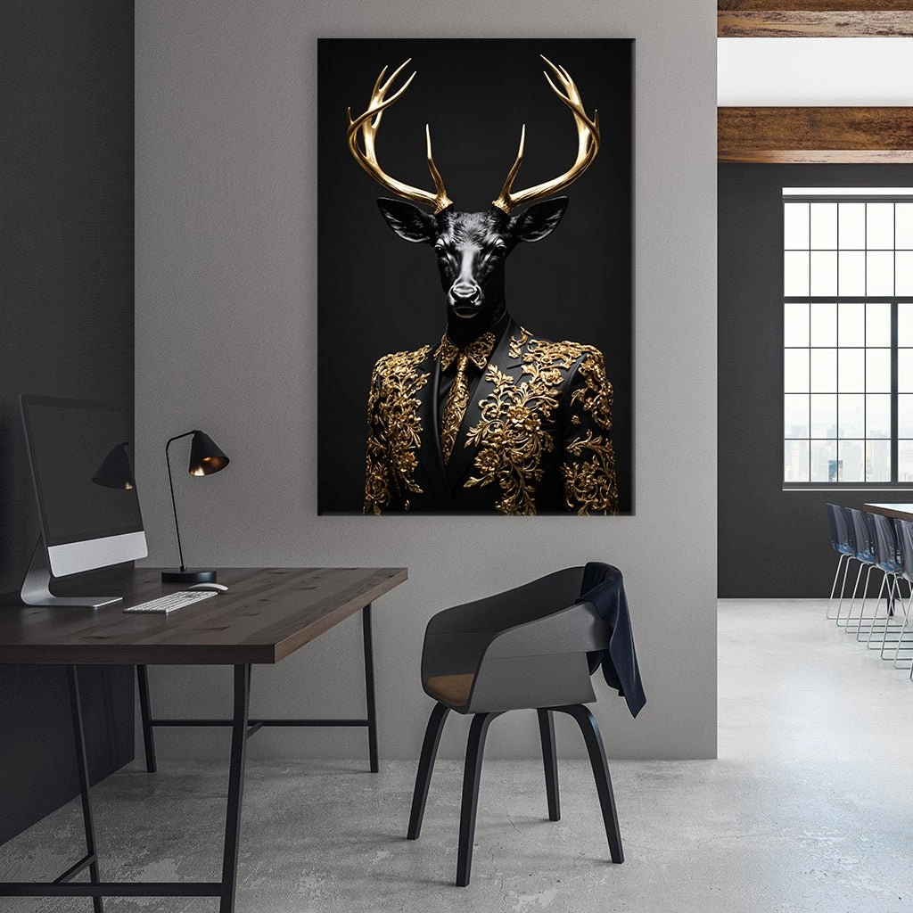 Noble Deer by Adrian Vieri