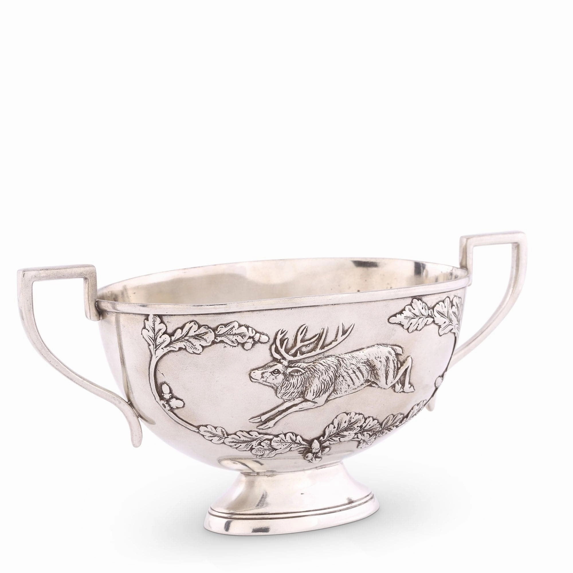 Noble Elk Pewter Gravy Boat cute desktop display