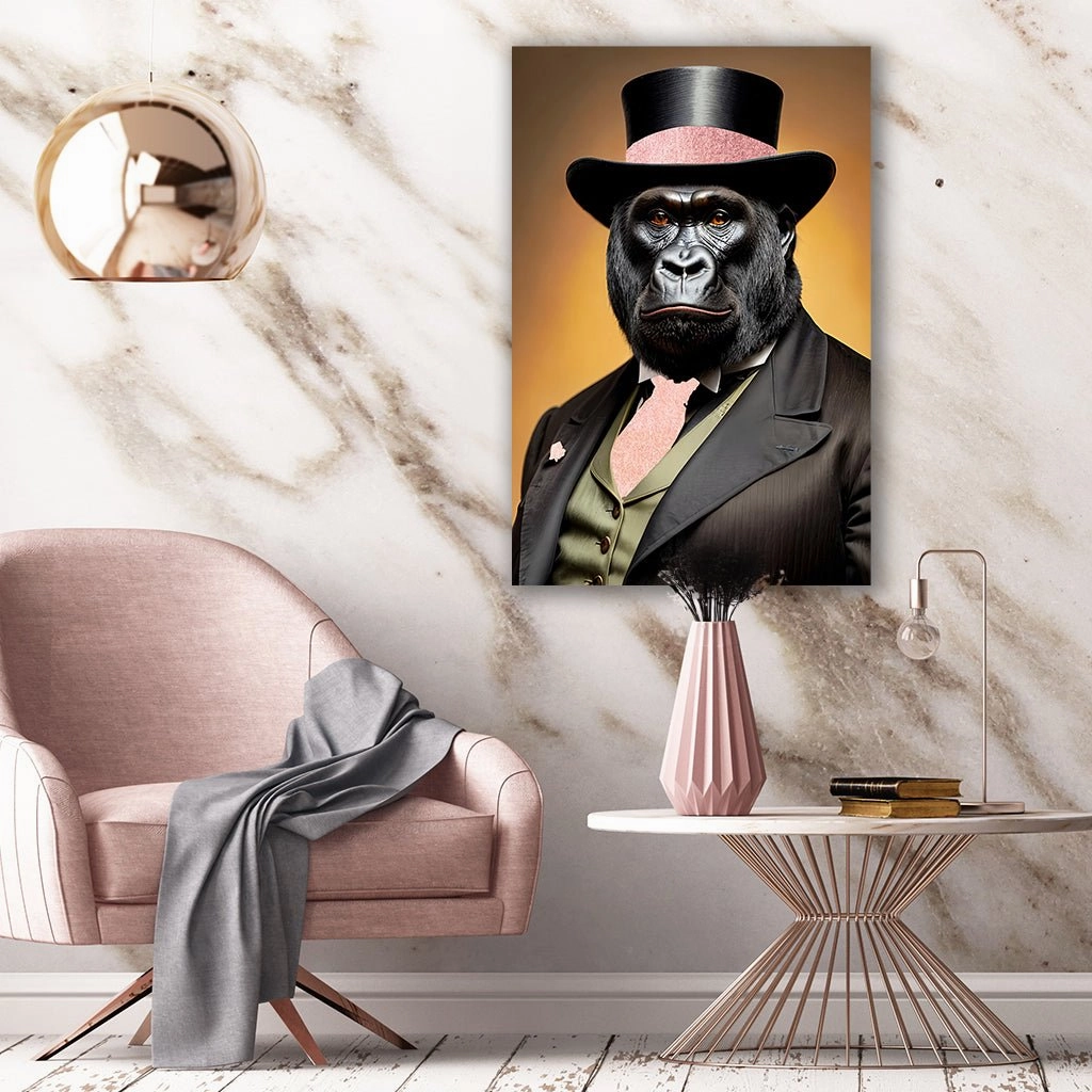 Noble Monkey by Adrian Vieriu Ros on Acrylic