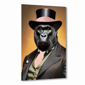 Noble Monkey by Adrian Vieriu Ros on Acrylic framed mural artwork
