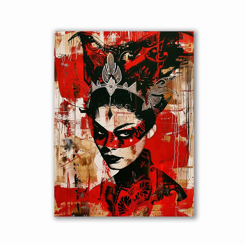 Nobody's Wife by Frank Daske framed mural artwork