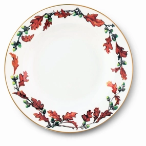 Norwood Acorn Bone China Round Dinner Plate mini desktop sculpture