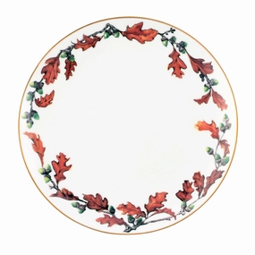 Norwood Acorn Bone China Round Salad Plate cute desktop display