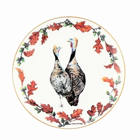 Norwood Narragansett Turkey Bone China Round  Salad Plate cute desktop display