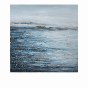 Ocean Blues Wall Painting artistic wall mural